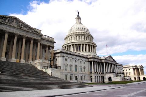 Photo of the United States Capitol Building.