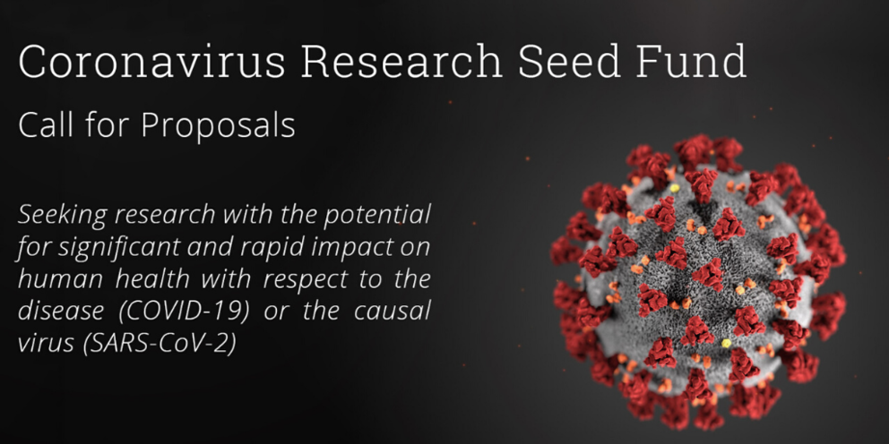 Coronavirus Research Seed Fund image.