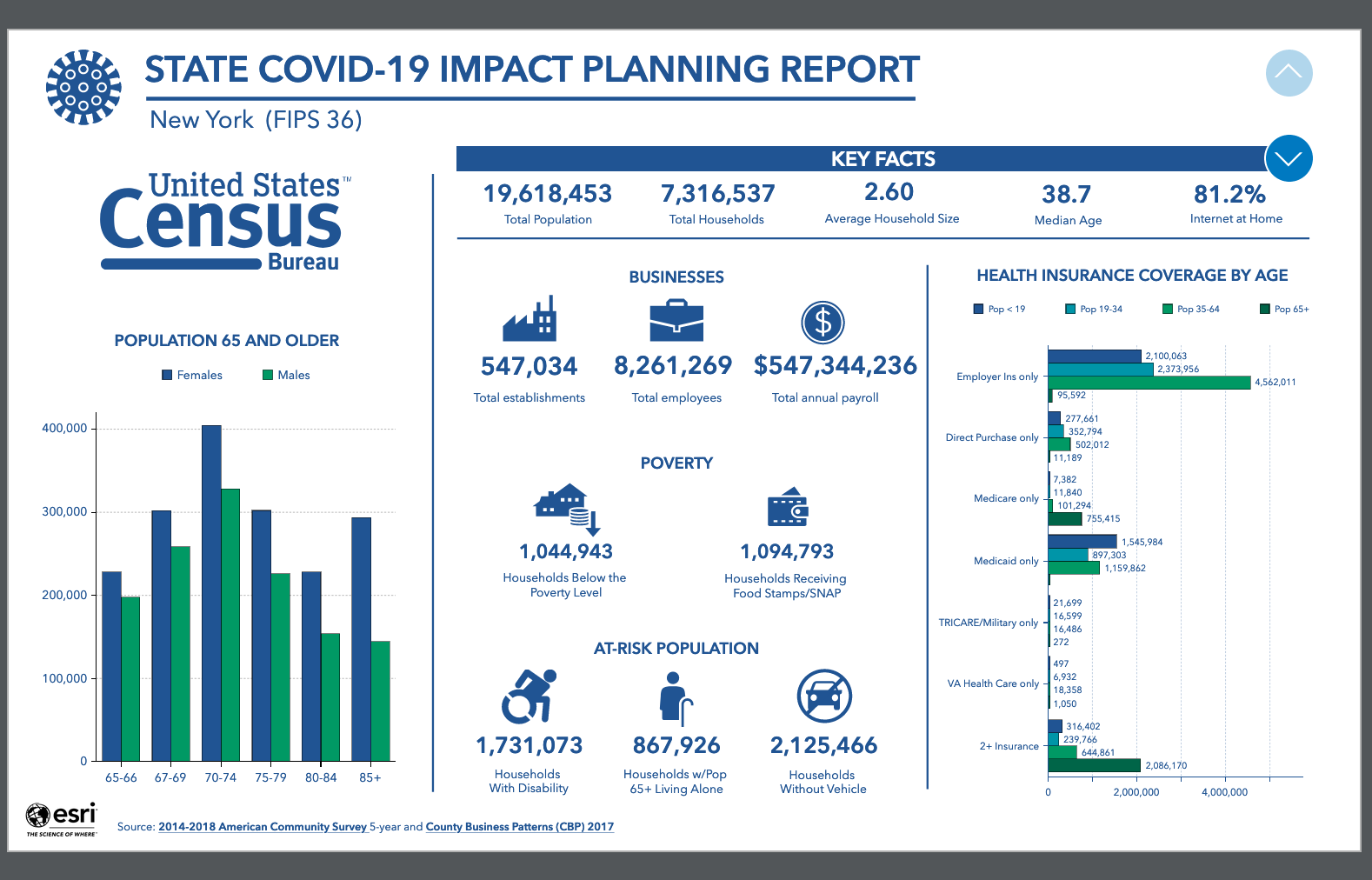 Census Bureau Launches New COVID-19 Data Hub