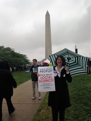 Turner at March for Science