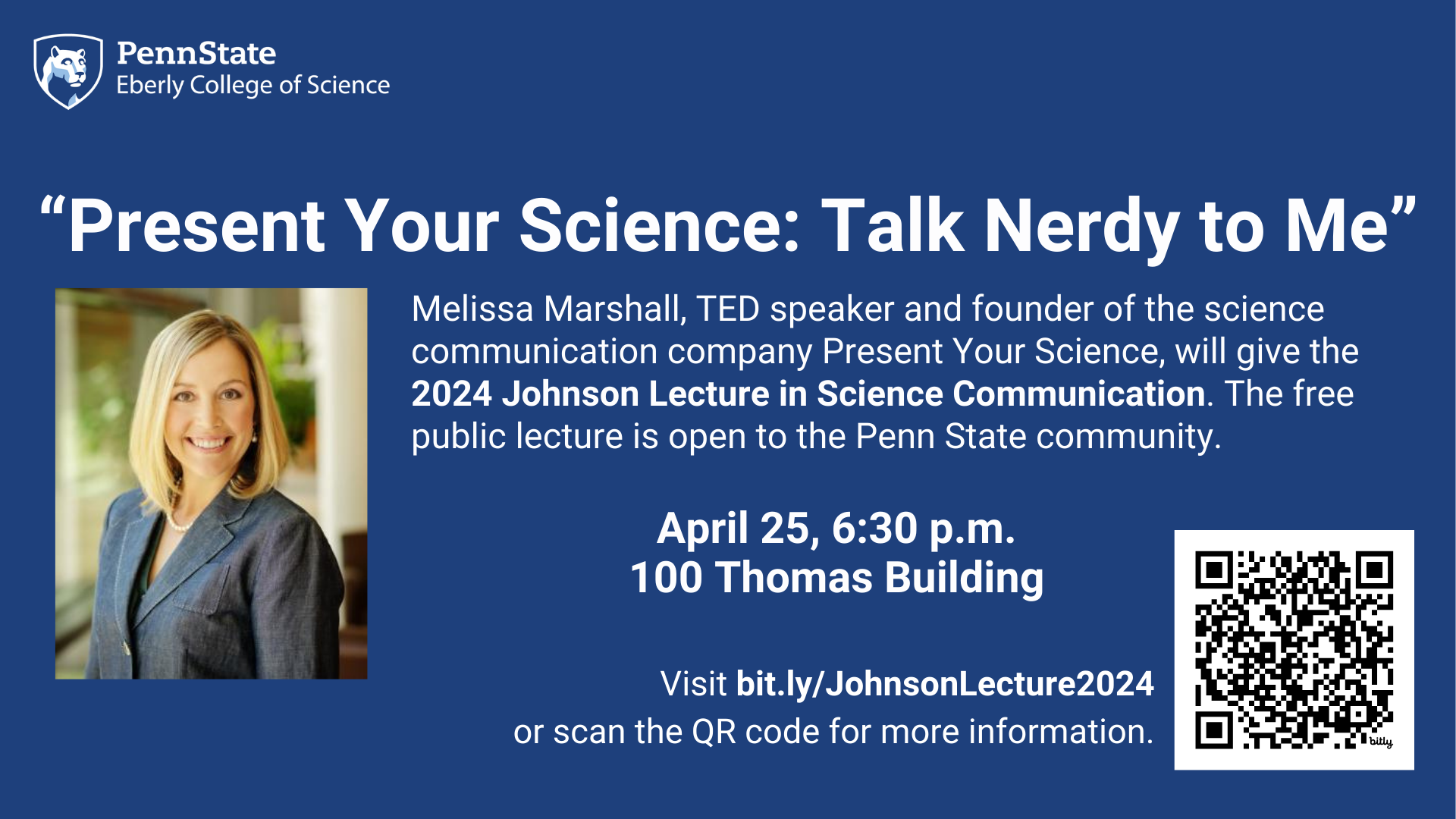 2024 Johnson Lecture flyer
