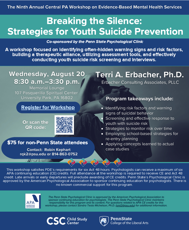 Child Study Center 2025 Workshop