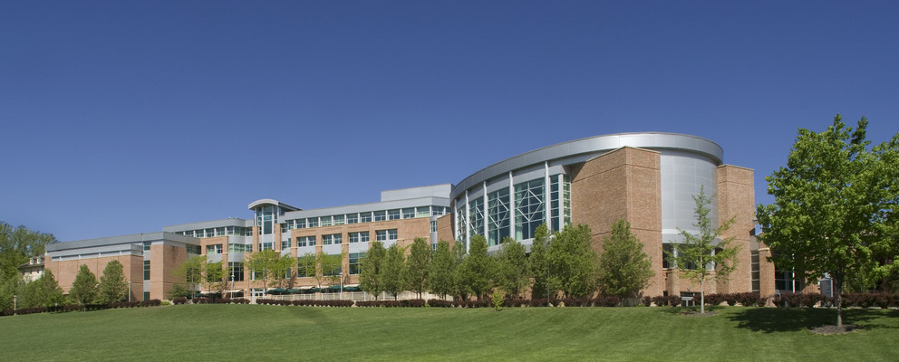 Photo of the HUB-Robeson Center on campus.