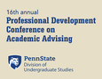  Professional Development Conference on Academic Advising