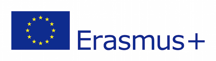 ERASMUS+ (European Region Action Scheme for the Mobility of University Students) logo
