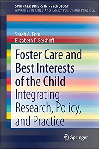 Foster Care and Best Interests of the Child book cover