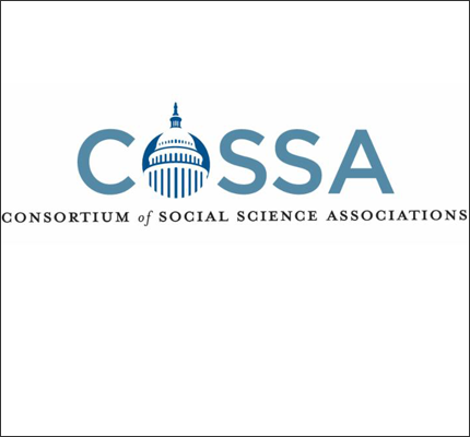 COSSA logo: Consortium of Social Science Associations.