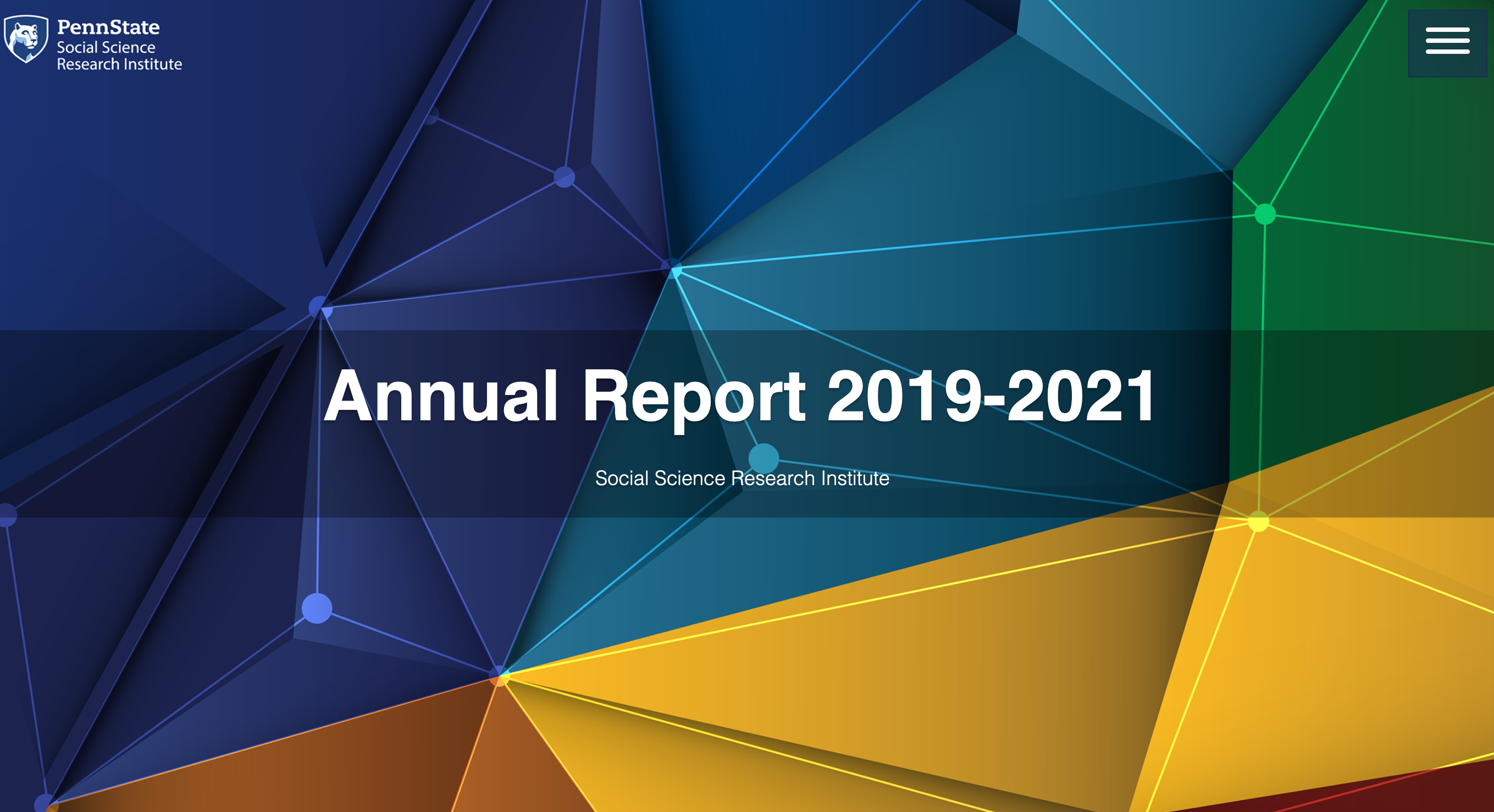 SSRI Annual Report Cover