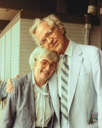Dr. Frances Keesler Graham and husband