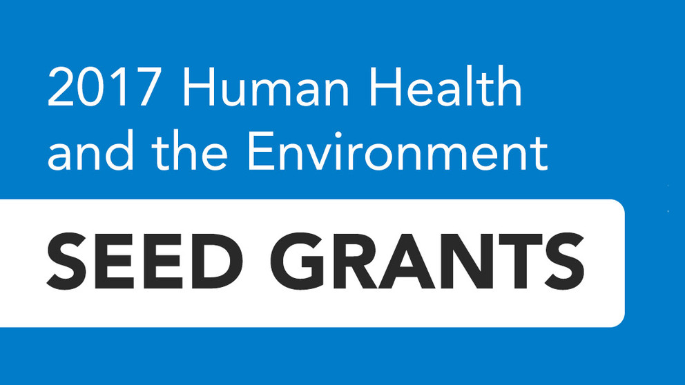 2017 Human Health and the Environment Seed Grants