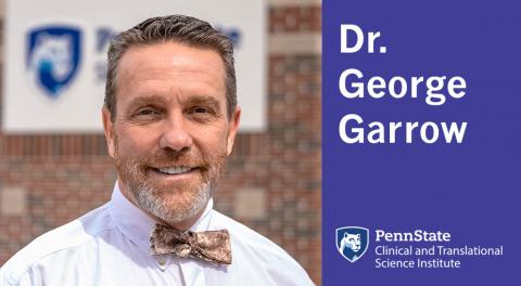 Dr. George Garrow in bow tie.