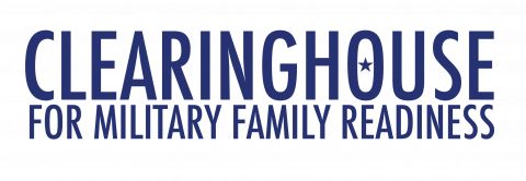 Clearinghouse for Military Family Readiness new logo