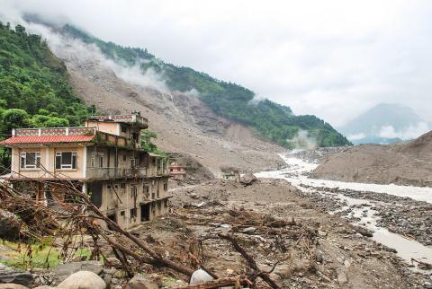 Nepal landslide