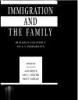 Image of the book cover with black and white backgrounds and the words "Immigration and the Family: Research and Policy on U.S. Immigrants".